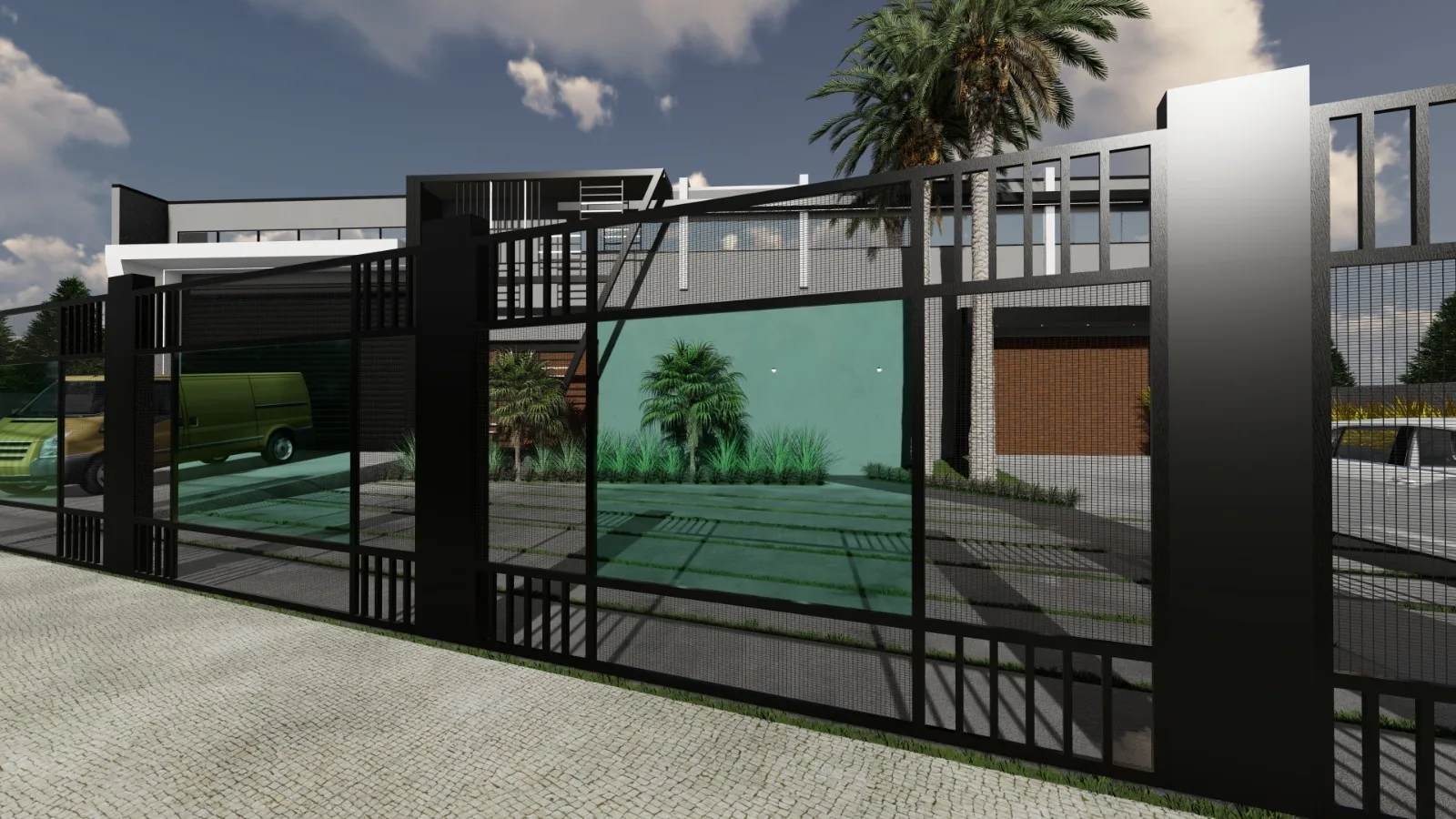 Fachada institucional da LGA Comercial